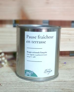 Bougie parfumée Pause fraîcheur en terrasse