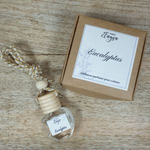 Diffuseur voiture et boite parfum EUCALYPTUS