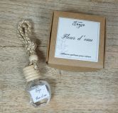 Diffuseur voiture et boite parfum FLEUR D'EAU