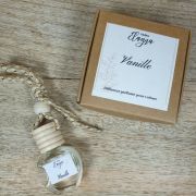 Diffuseur voiture et boite parfum vanille