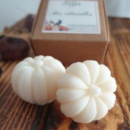 détail fondant parfumé mes citrouilles